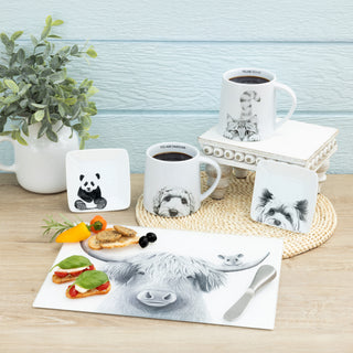 Panda 4.25" Keepsake Dish