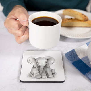 Elephant 4.25" Coaster