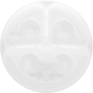 Food Meow Divided Silicone Suction Plate