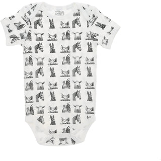 Farm Animals 0-6 Months Bodysuit