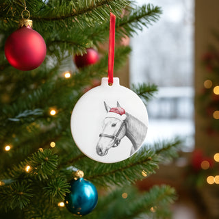 Horse 4" Ceramic Ornament