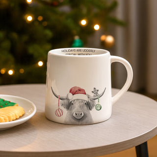 Udderly Holiday 17 oz Mug