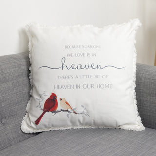 Heaven In Our Home 18" Square Throw Pillow
