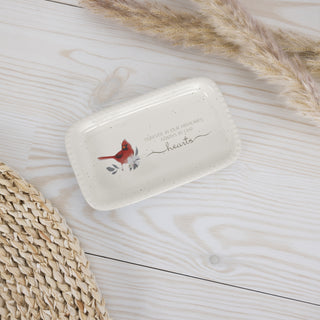 In Our Hearts 5" x 3" Keepsake Dish