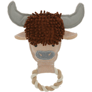 Herd 11" Canvas Dog Toy on Rope
