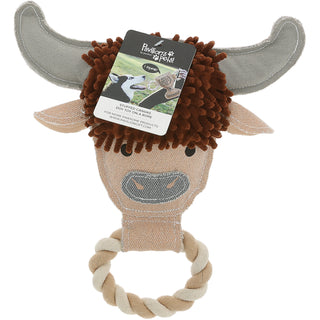 Herd 11" Canvas Dog Toy on Rope