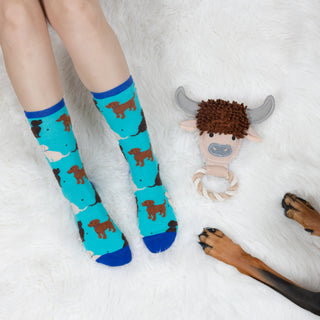 Herd 11" Canvas Dog Toy on Rope