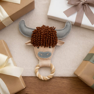 Herd 11" Canvas Dog Toy on Rope