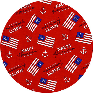 Nauti American L Red Unisex Lounge Pants