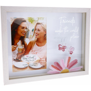Friends 9.5" x 7.5" Shadow Box Frame (Holds 4" x 6" Photo)