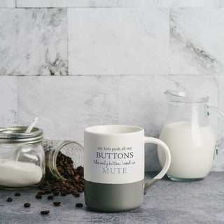 Mute Button 18 oz Mug