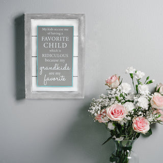 Grandkids 4.5" x 6.5" Plaque
