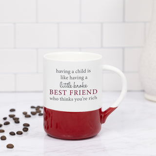 Having a Child 18 oz Mug