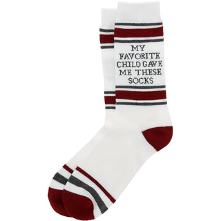 Favorite Child M/L Unisex Crew Sock