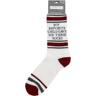 Favorite Child M/L Unisex Crew Sock