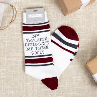 Favorite Child M/L Unisex Crew Sock