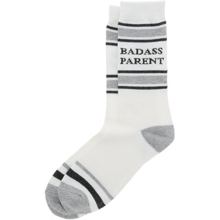 Badass Parent M/L Unisex Crew Sock