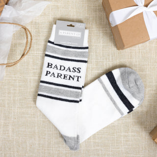 Badass Parent M/L Unisex Crew Sock
