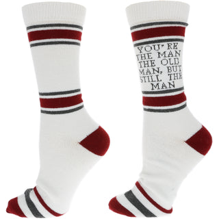 The Man M/L Unisex Crew Sock