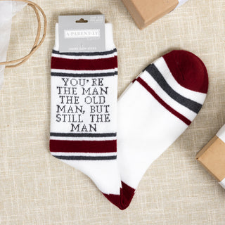 The Man M/L Unisex Crew Sock