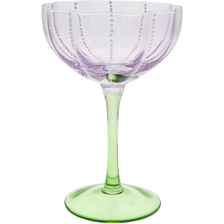 Friend 10 oz Stemmed Purple Glass