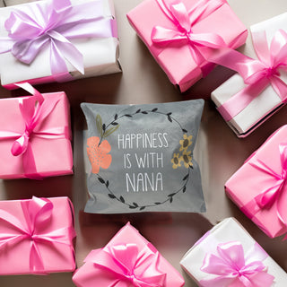 Nana 12" x 12" Micromink Pillow