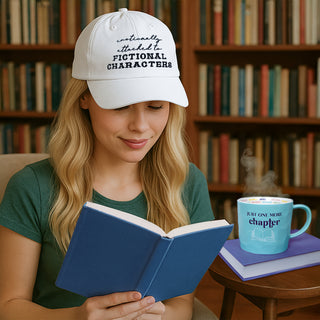 Emotionally Attached White Adjustable Hat