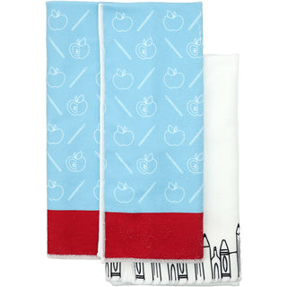 Best Teacher Ever Tea Towel Gift Set (2 - 19.75" x 27.5")