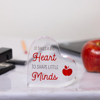 Heart 3.5" Acrylic Heart Plaque
