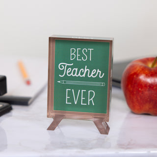 Best 4" Acrylic Chalkboard Plaque