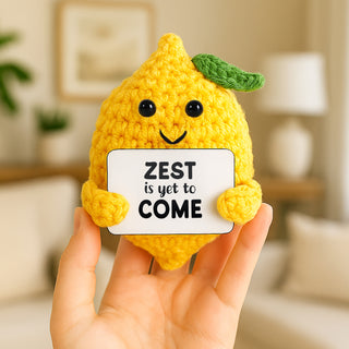 Lemon Crocheted Mini