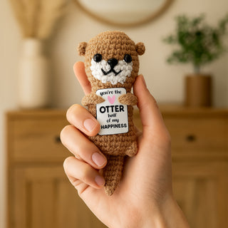 Otter Crocheted Mini
