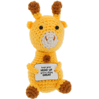 Giraffe Crocheted Mini