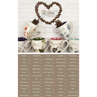 Mark My Word F18 - Header Card Printed on 2 Sides & Magnetic Tabs