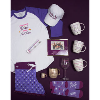 Party Girl S Purple Ladies Lounge Shorts