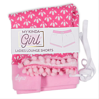 Girly Girl S Pink Ladies Lounge Shorts
