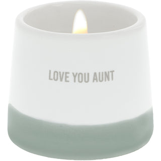 Love You Aunt 2 oz - 100% Soy Wax Reveal Candle Scent: Tranquility