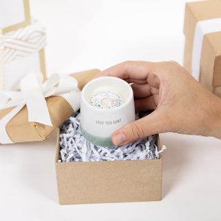 Love You Aunt 2 oz - 100% Soy Wax Reveal Candle Scent: Tranquility