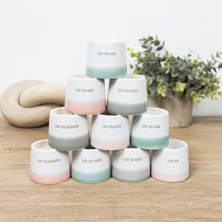 Love You Aunt 2 oz - 100% Soy Wax Reveal Candle Scent: Tranquility