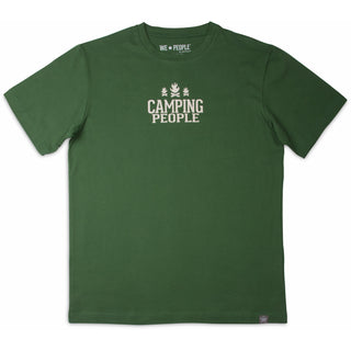 Camping People Small Green Unisex T-Shirt