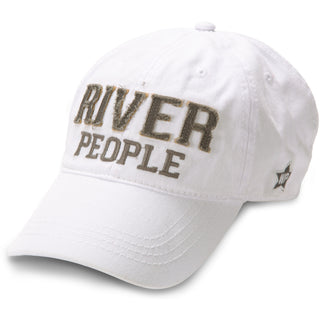 River People White Adjustable Hat