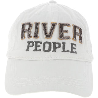 River People White Adjustable Hat