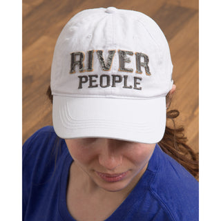 River People White Adjustable Hat