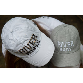 River People White Adjustable Hat