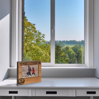 Hunting People 6.75" x 7.5" Frame (Holds 4" x 6" Photo)