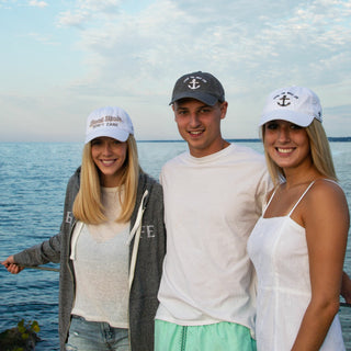 Livin' The Boat Life White Adjustable Hat