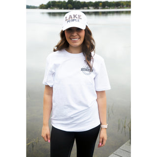 Lake People Small White Unisex T-Shirt