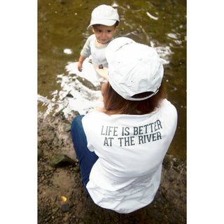 River People Small White Unisex T-Shirt