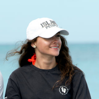 Island People Dark Gray Adjustable Hat