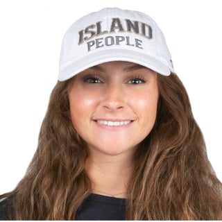 Island People Dark Gray Adjustable Hat